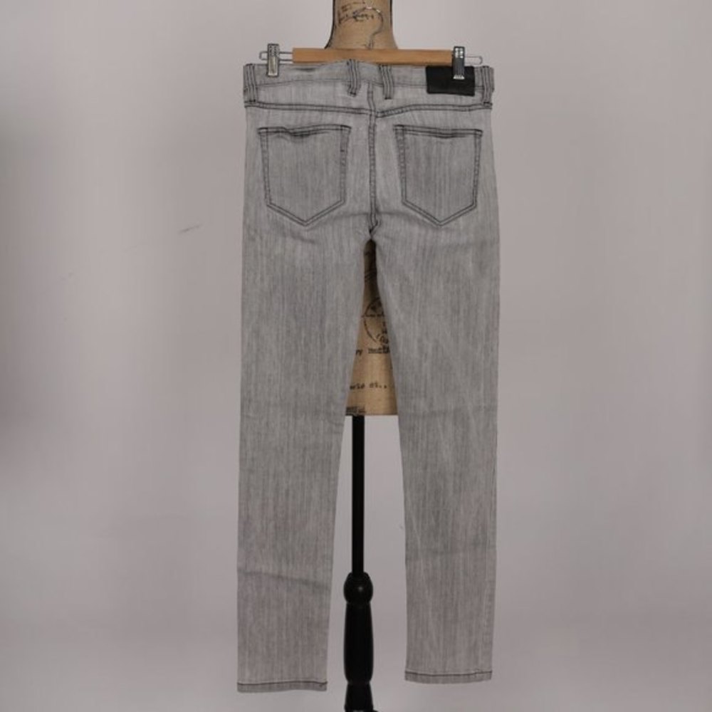 Rude Button Fly Skinny Jeans size 28